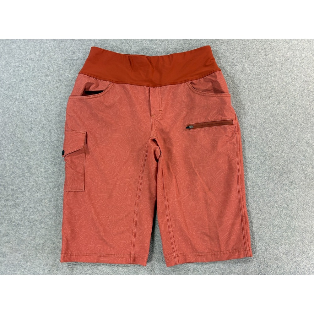 Shredly Limitless MTB Mountain Bike Shorts (Women's Size 10) Burnt Orange -14"